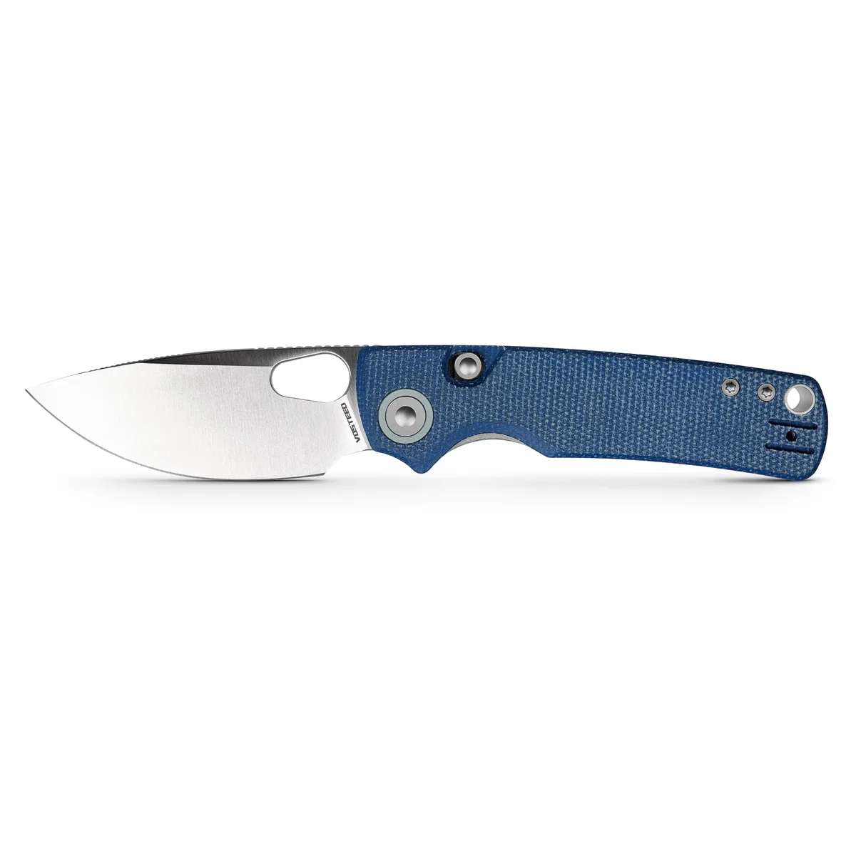 Vosteed Porcupine Blue Micarta