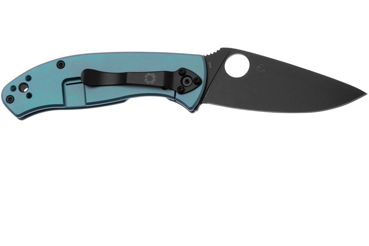 Spyderco Tenacious Blue Titanium