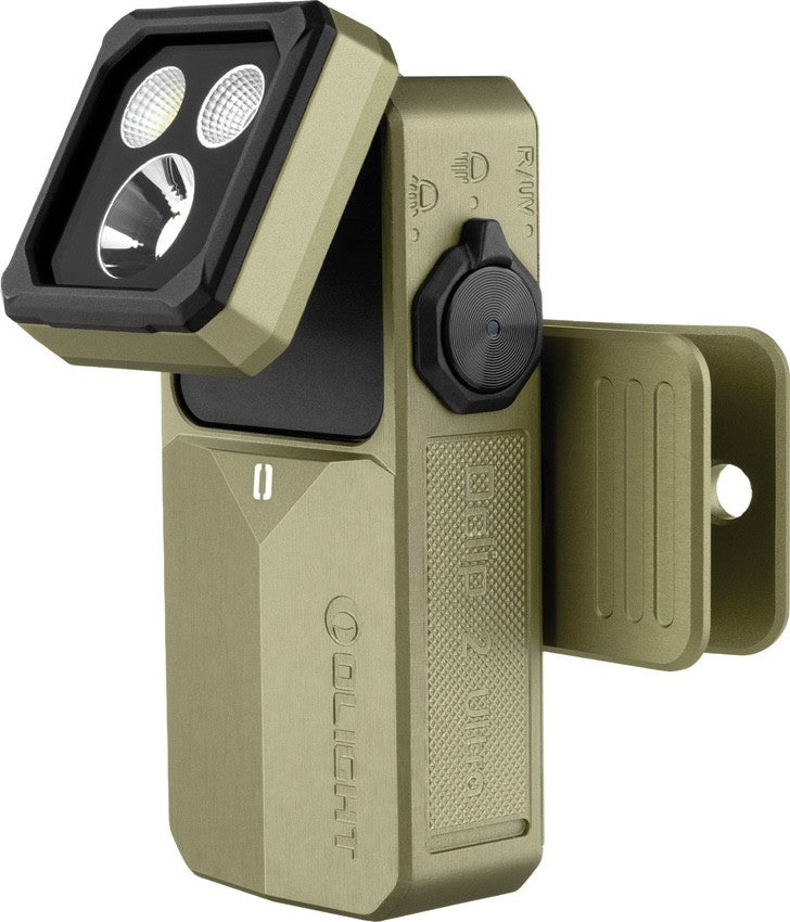 Olight Oclip 2 Ultra Olive Green Flashlight