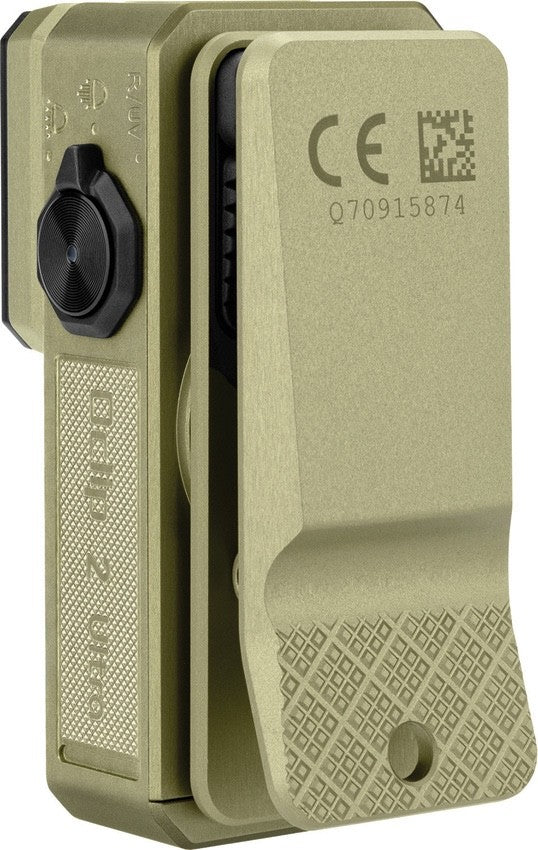 Olight Oclip 2 Ultra Olive Green Flashlight