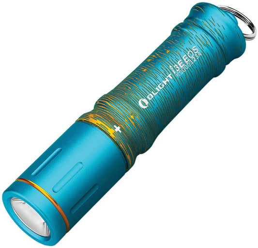 Olight I3E EOS Sunwave Aqua Keychain Flashlight