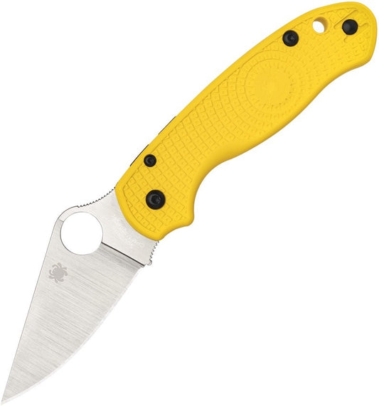 Spyderco Para 3 Lightweight Yellow Salt