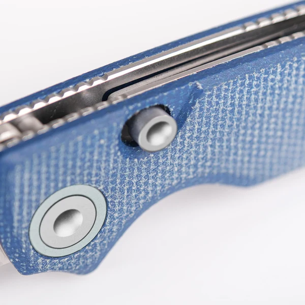Vosteed Porcupine Blue Micarta