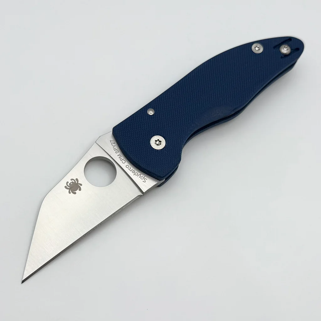 Spyderco MicroJimbo Knife Blue