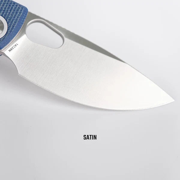 Vosteed Porcupine Blue Micarta