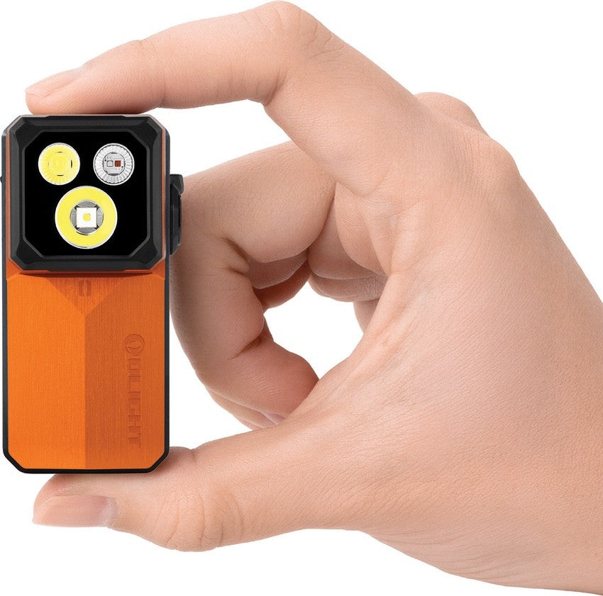 Olight Oclip 2 Ultra Amber Orange Light