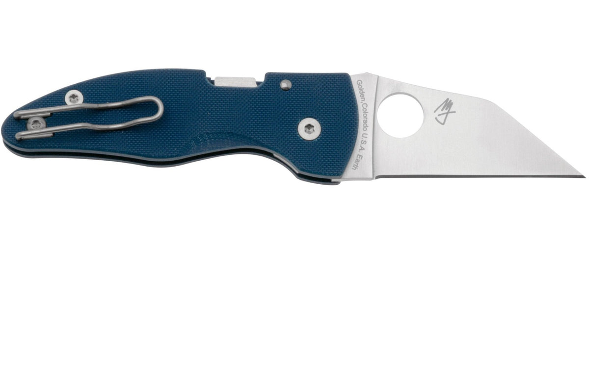 Spyderco MicroJimbo Knife Blue