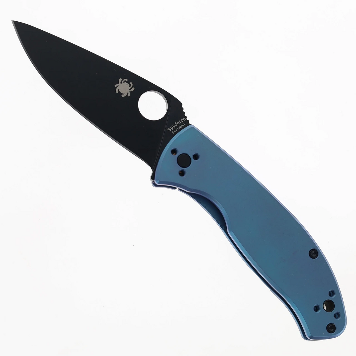 Spyderco Tenacious Blue Titanium