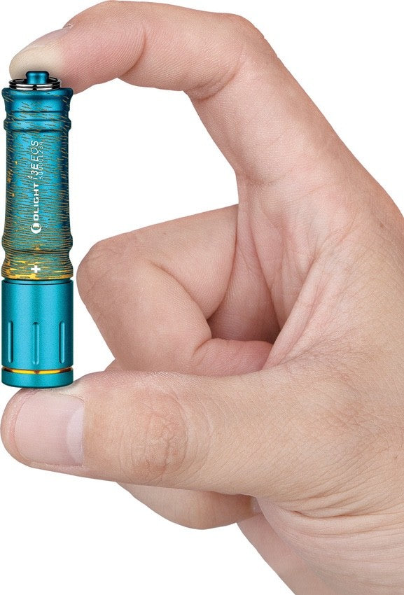 Olight I3E EOS Sunwave Aqua Keychain Flashlight