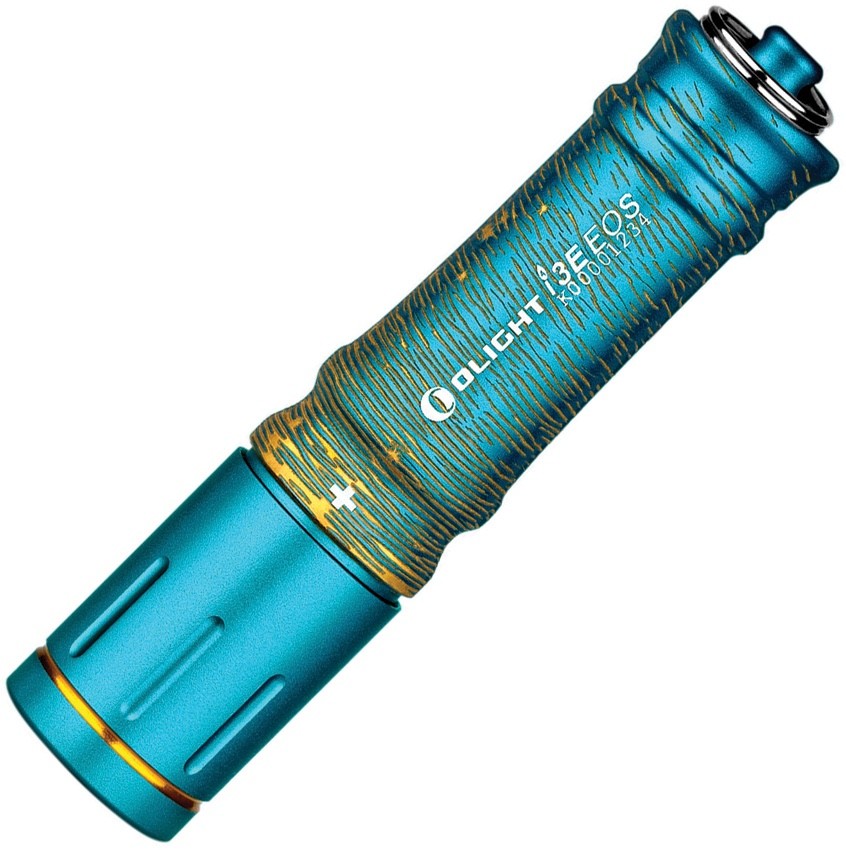 Olight I3E EOS Sunwave Aqua Keychain Flashlight